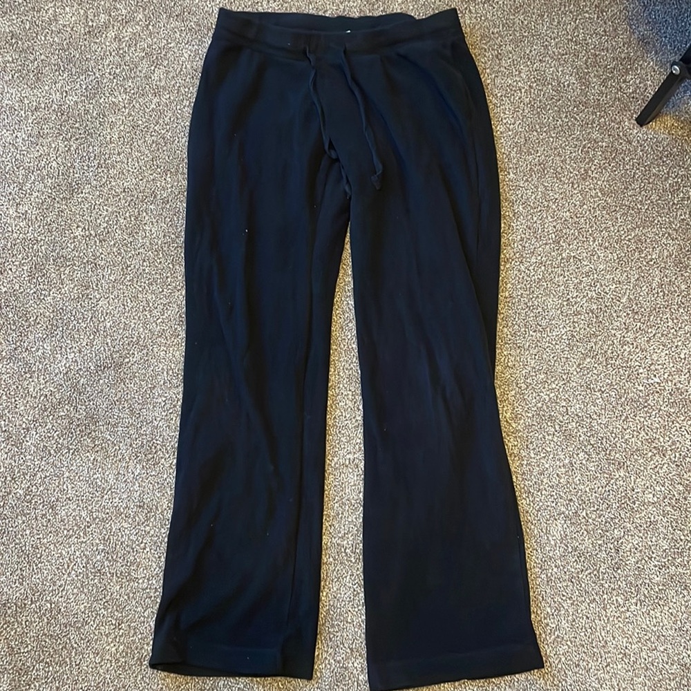 Black, soft, sweat pants